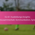 3-2-4-1 Ausbildungs-Insights: Teamzusammenhalt, Kommunikation, Synergie