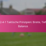 3-2-4-1 Taktische Prinzipien: Breite, Tiefe, Balance